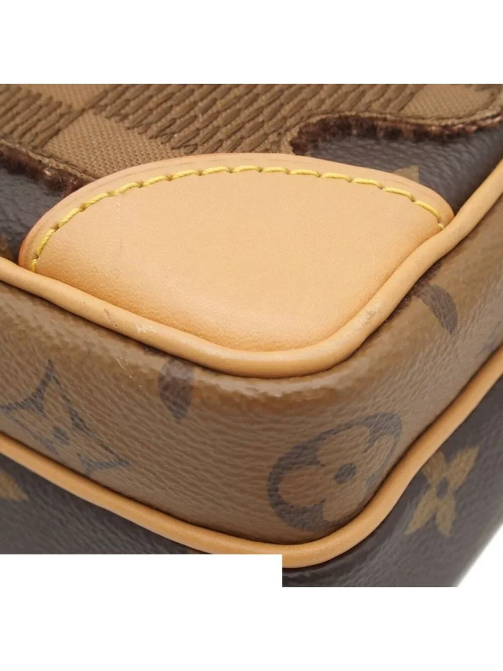 Louis Vuitton Nile Brown Monogram Wide NIGO Collaboration 2-Way Shoulder Bag